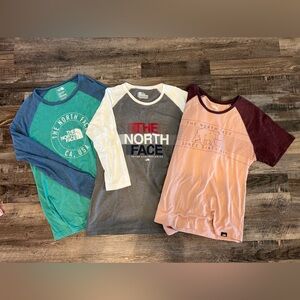 The North Face set of 3